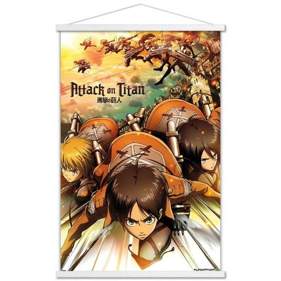Attack on Titan 40" x 24" Poster, by Trends International