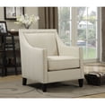 thumbnail image 2 of Cambridge Bridgehampton Accent Chair with Nailhead Trim in Natural, 2 of 2