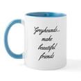 thumbnail image 2 of CafePress - Greyhound Mug/Butterfly - 11 oz Ceramic Mug - Novelty Coffee Tea Cup, 2 of 6