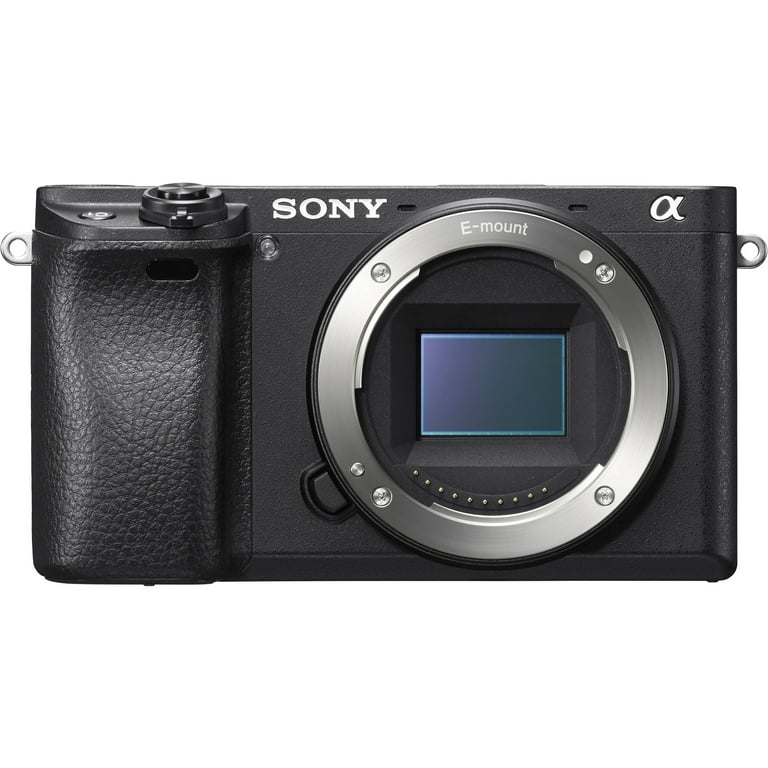 Sony a6300 4K Mirrorless Camera ILCE-6300L/B (Black) 2 Lens 16 