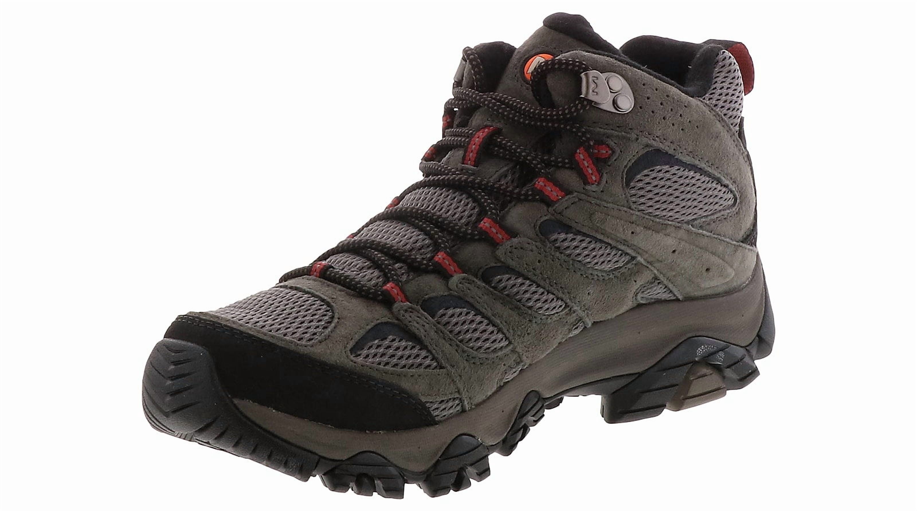 Merrell Men's Moab 3 Mid Waterproof Hiking Boot, Beluga, 9