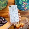 thumbnail image 5 of for iPhone 14 Case Clear with Design Flower Cute Protective Aesthetic Transparent Purple Rose Floral Pattern Women Girls Kawaii Sturdy Cool Phone Case Cover for iPhone 14 6.1 inch, 5 of 5