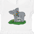 thumbnail image 4 of Inktastic Autism Support Elephants Girls Toddler Dress, 4 of 5