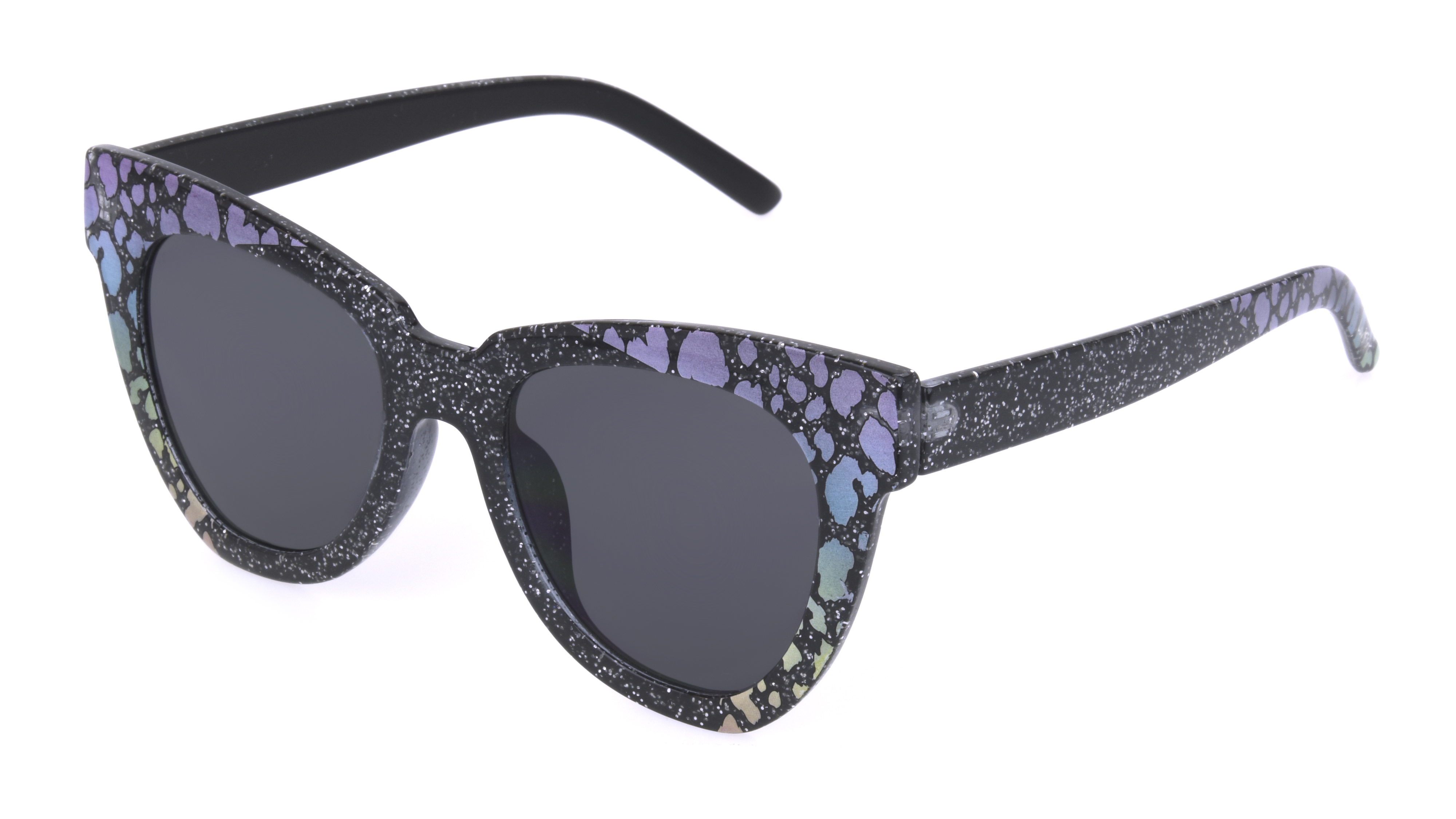 Luv Betsey CateyeBlack Women's Sunglass