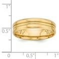 thumbnail image 3 of 14K Yellow Gold Heavy Comfort Fit Fancy Band Ring Size 11, 3 of 7