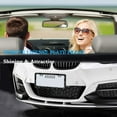 thumbnail image 3 of 2 Pack Bling Bling Car License Plate Frames for Women, Sparkly Diamond License Plate Cover, Glitter Rhinestone Car License Plate Holder ,Stainless Steel Frame with Screw Caps Levamdar WMZL-1781-1, 3 of 6