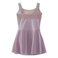thumbnail image 7 of Doomiva Kids Girls Sleeveless Ballet Dance Dress Gymnastic Ballerina Outfits Lyrical Modern Dancewear Dusty Pink 2-3, 7 of 7