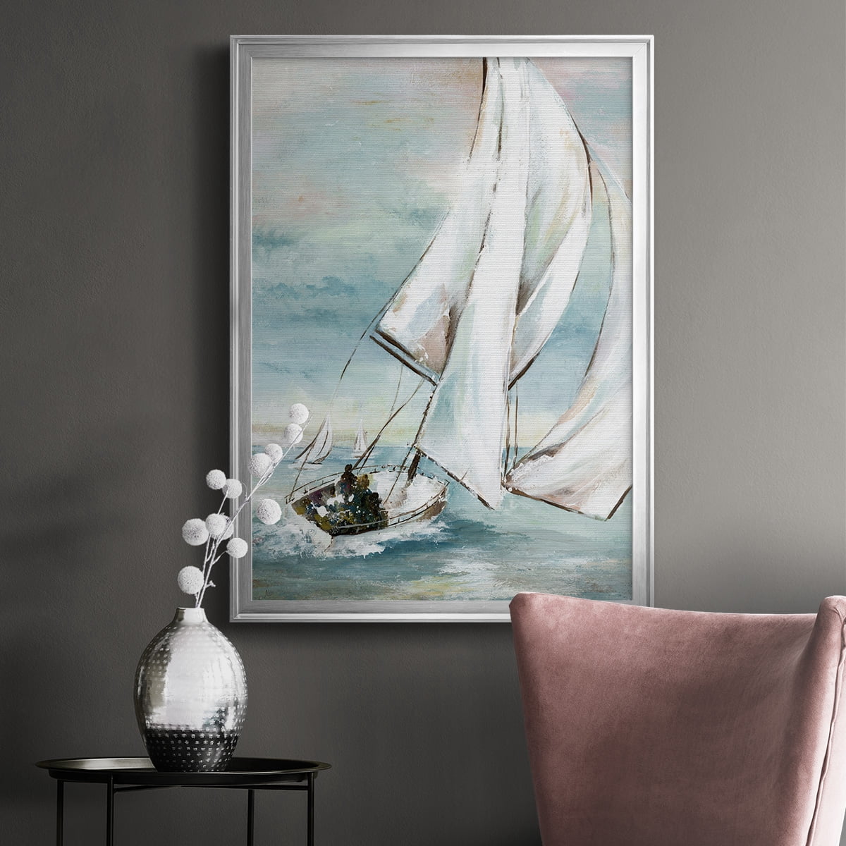 Setting Sail Premium Classic Framed Print - Ready to Hang