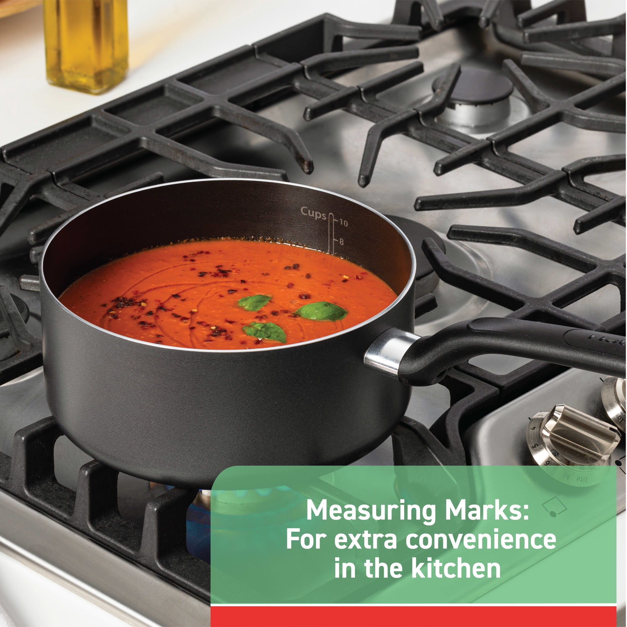 T-fal Easy Care Nonstick Cookware, 12 piece Set, Grey, B087SC64