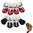 thumbnail image 2 of Dog Boots Winter Dog Booties Slip Dirt Puppy Shoes For Outdoor Rain Walking, 2 of 9