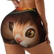 thumbnail image 1 of Fotbe Animal Cat Shorts Sin Costuras – Shorts Deportivos de Cintura Alta para Mujer, Elásticos para Gimnasio, Yoga, Running o Ciclismo-Small, 1 of 8