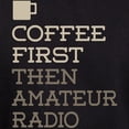 thumbnail image 3 of CafePress - Coffee Then Amateur Radio Hoodie (Dark) - Pullover Hoodie, Classic, Comfortable Hooded Sweatshirt, 3 of 4
