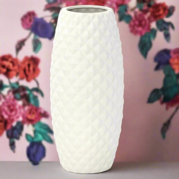 Ceramic Round Vase Matte Finish