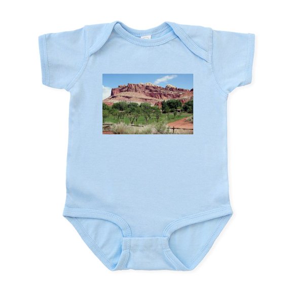 CafePress - Fruita, Capitol Reef National Park, Utah Body Suit - Baby Light Bodysuit, Size Newborn - 24 Months