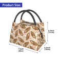 thumbnail image 2 of Honeii Colorful Vintage Corn Print Cooler Bag Insulated, Large Leakproof Soft Sided Portable Cooler Bag,Lunch Box Lunch Bag, 2 of 6