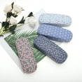thumbnail image 5 of Unique Bargains 1 Pc Vintage Pattern EyeGlasses Case Durable Eyeglasses Storage Light Blue, 5 of 5