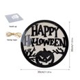thumbnail image 1 of Letrero colgante de madera, letrero de puerta de Halloween, letrero de madera para puerta de Halloween, decoración de pared de madera, diseñado a medida, 1 of 8