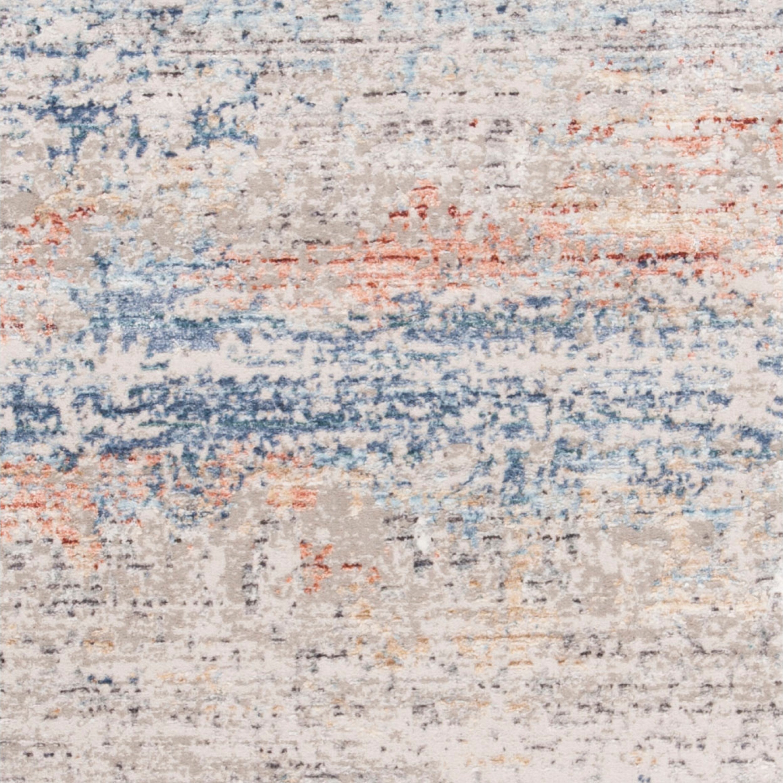SAFAVIEH Dream Urban Abstract Area Rug, Grey/Blue, 8' x 10'