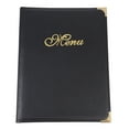 thumbnail image 1 of 1pc Practical Menu Book Meal Price Folder Restaurant Menu Book Order Menu Book, 1 of 9