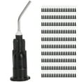 thumbnail image 1 of 200Pcs Bent Needle Tip Flowing Teeth Cleaning Delivery Syringe Individual Care Supplies, 1 of 14