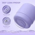 thumbnail image 4 of Czcpp-bocal Isotherme pour Aliments, Conteneurs à Lunch à Grand Ouverture pour Aliments Chauds, Flacon en Acier Inoxydable Étanche, Conteneur à Lunch en Acier Inoxydable pour Garder les Aliments au Chaud - 13.5oz (Macaron-Violet), 4 of 4