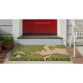 thumbnail image 2 of Liora Manne Frontporch Wipe Your Paws Green Rug 20"x30" FTP12152206, 2 of 4