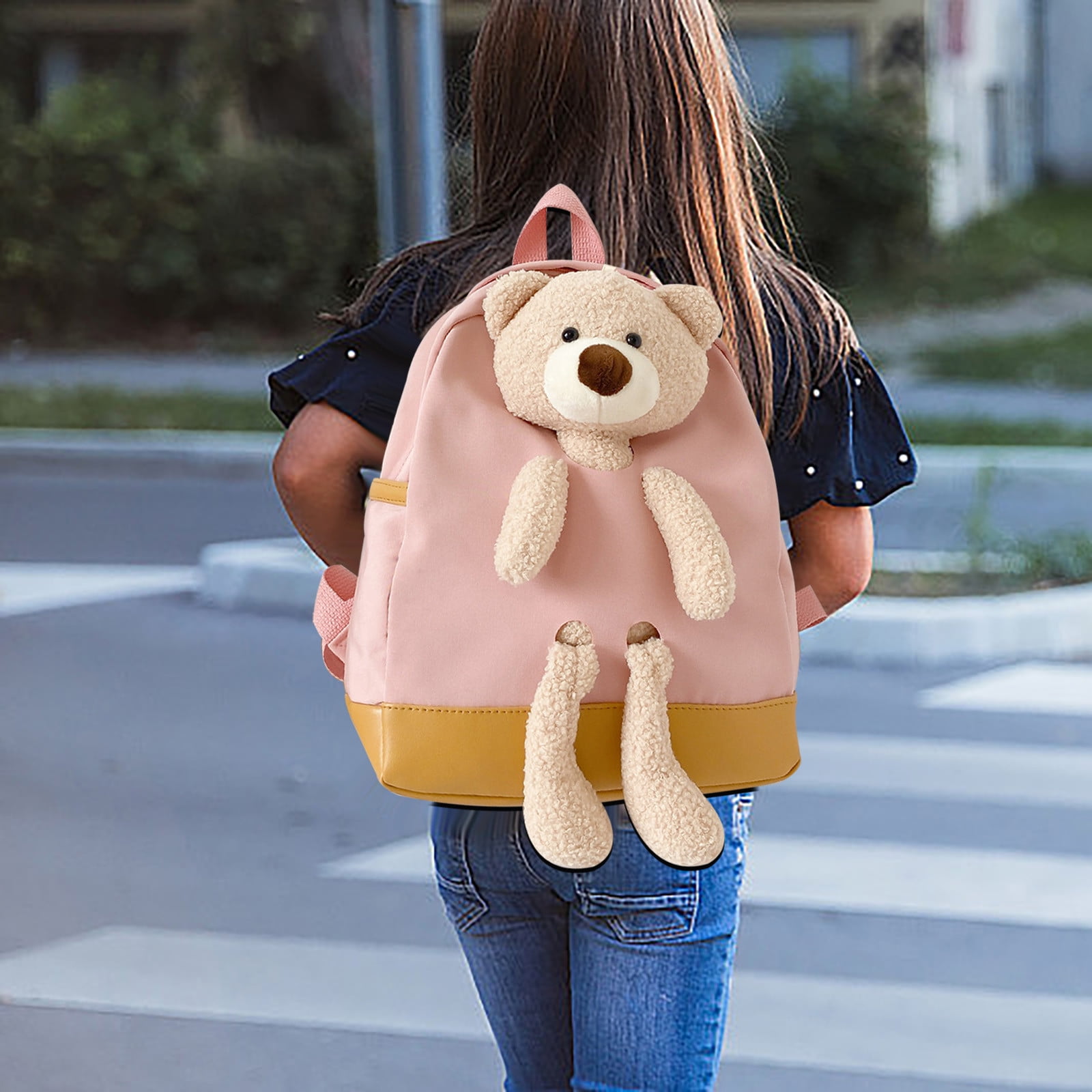 Shldybc Girls Backpack for School Personalised Nursery Backpack