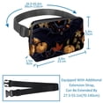thumbnail image 3 of Halloween bats Lightweight Adjustable Fanny Pack with Extension Strap, Unisex Waist Bag, 3 of 7