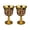 Golden grape, variant on ANXPTIME 2Pcs European Styles One Chalices Cups With Alloys Construction