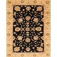 thumbnail image 1 of Ahgly Company Indoor Rectangle Abstract Bakers Brown Oriental Area Rugs, 3' x 5', 1 of 6
