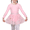 Pink Butterfly, variant on Girls Dress Basic Leotard Lace Long Sleeve Ballet Dance Gymnastic 4-5 Years