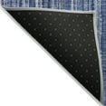 thumbnail image 3 of Addison Rugs Chantille Indoor/Outdoor Transitional Stripes Denim Washable Rectangle Rug, 9' x 12', 3 of 6