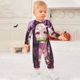 thumbnail image 3 of Kamado Nezuko Unisex Baby Boy Girl Rompers Long Sleeve Infant Jumpsuits Babies' Outfits Fall Winter Clothes 18-24M, 3 of 5