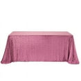 thumbnail image 2 of BalsaCircle 90" x 132" Sequin Rectangular Tablecloth - Pink, 2 of 9