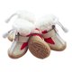 thumbnail image 3 of Zapatos antideslizantes para perros, botas de nieve cálidas de invierno, botas para mascotas para bichones pequeños, chihuahuas, cachorros de peluche, gatos, suelas antideslizantes, 4 piezas/juego, 3 of 5