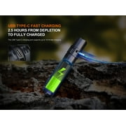 Fenix PD36R V2.0 1700 Lumen Rechargeable Tactical Flashlight + LumenTac Organizer