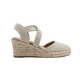 thumbnail image 2 of Easy Spirit Womens MEZA7 Almond toe Slip on Wedge Sandals, 2 of 3