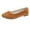 Brown, variant on Women's Flats Comfortable for Conference Attendance Casual Shoes Everyday On Footwear For Relaxing And Outings Suede Design With Closed Toe Heel Versatile All Seasons Outfits