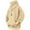 Beige, variant on Styesk Sweatshirts for Men Men's Loose Casual Solid Color Pocket Top Hoodie