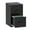 Black, variant on IKIMI Small Metal Office Storage 2 Drawer File Cabinet with Lock, Steel Vertical File Cabinets, Assembly Required