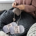 thumbnail image 1 of Naittoop 5 Strands Milk Cotton Doll Crochet Diy Knitting Thread Baby Sweater Wool Ball, 1 of 6