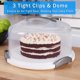 thumbnail image 5 of Contenedor de almacenamiento extragrande para tartas con servidor capacidad para tartas de hasta 12 pulgadas 3 capas plato con tapa soporte con tapa c, 5 of 6