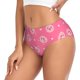 thumbnail image 2 of Balery Cartoon Pigs and Hearts Ropa Interior de Algodón para Mujer con Dibujo – Braguitas Cómodas y Elásticas, Estilo Clásico-Small, 2 of 6