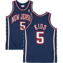 Jason Kidd New Jersey Nets Autographed Navy Mitchell & Ness 2006-2007 Authentic Jersey - Fanatics Authentic Certified