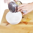 thumbnail image 2 of Tapa de Escurridor de acero inoxidable Macarena Colador de lata, 2 of 8