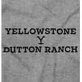 thumbnail image 2 of Yellowstone Dutton Ranch Show Logo Romper Boys or Girls Infant Baby Brisco Brands NB, 2 of 6