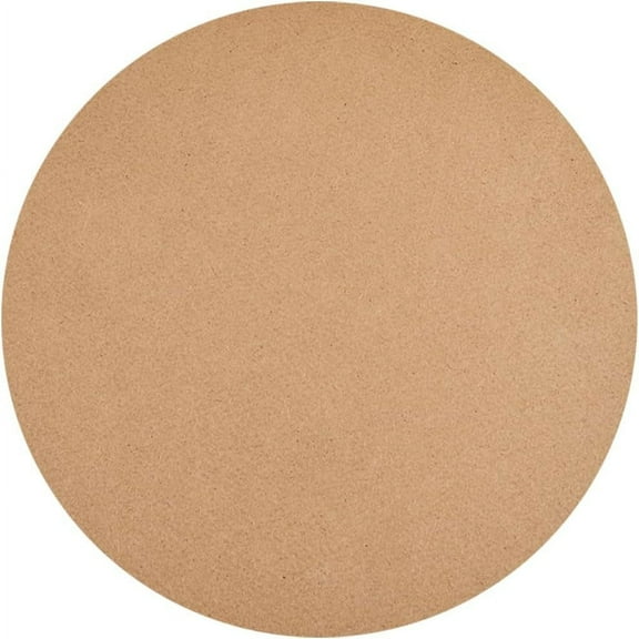 MDF Wood Boards for Crafts 9.8x0.1in Medium Density Fiberboard Wooden Round MDF Board Sheet Chipboard Panels for Clay Drying Photo Frame Engraving Painting diy