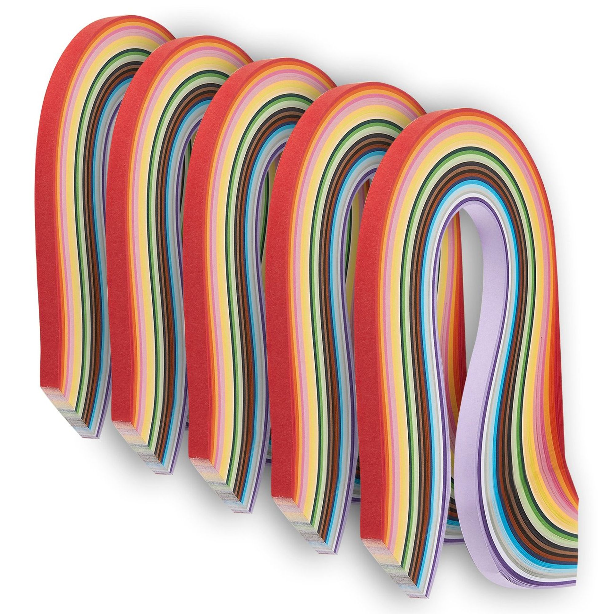 Quilling Paper Strips 1300Strip 26 Colors Paper