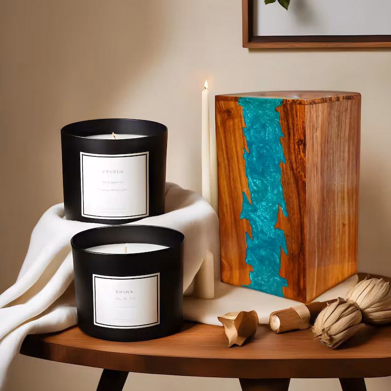 thumbnail image 6 of Rasin Urn For Human Ashes Funeral urn Burial Urn box Cremation Urn Box Adult Ashes Box Personalized Urn Ashes Box handmade urn Memorial&nbsp;Box, 6 of 6