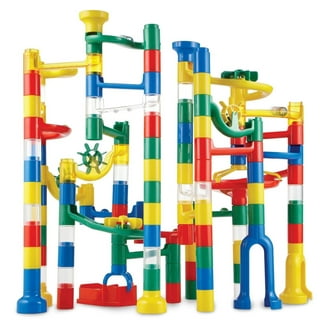FAO Schwarz Kids Activity Toy 321pc Marble Run Kit, Design Your